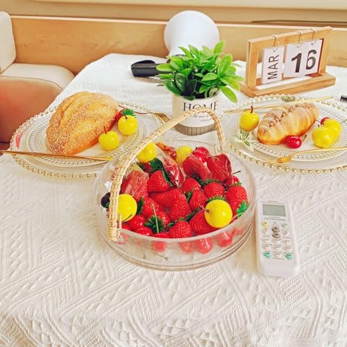 20Pcs Artificial Black Cherry Faux Fruit Decor