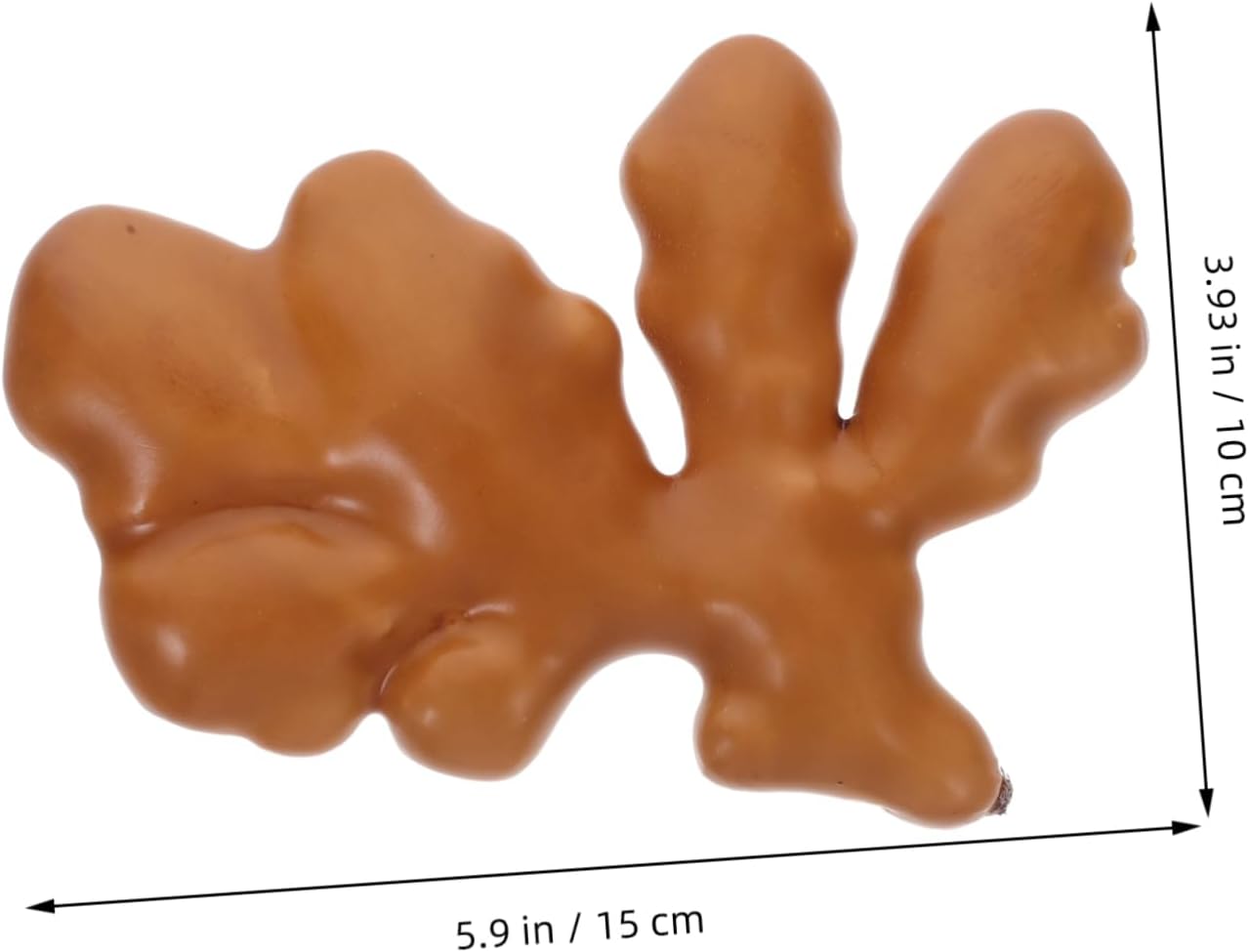 2pcs Simulated Ginger Faux Carrots Artificial Fruit Decor