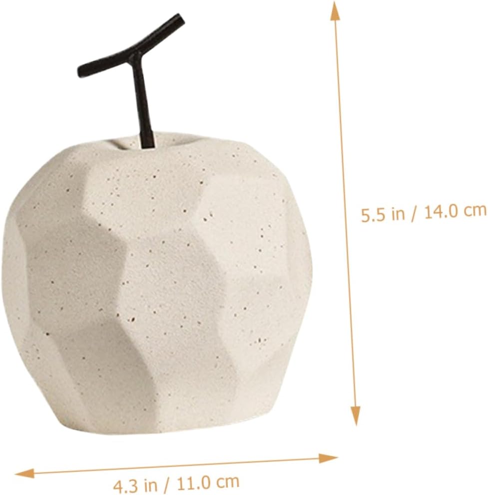 Homoyoyo Ceramic Apple Decor Home Ornament