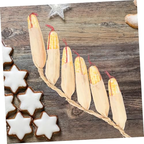 IMIKEYA Artificial Corn Skewers Set of 2
