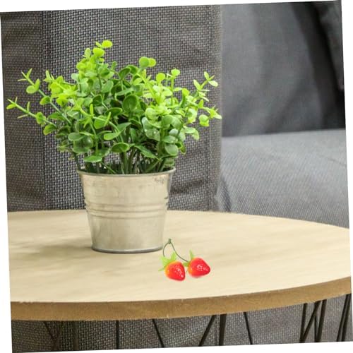 Garneck 20pcs Artificial Strawberry Decorations