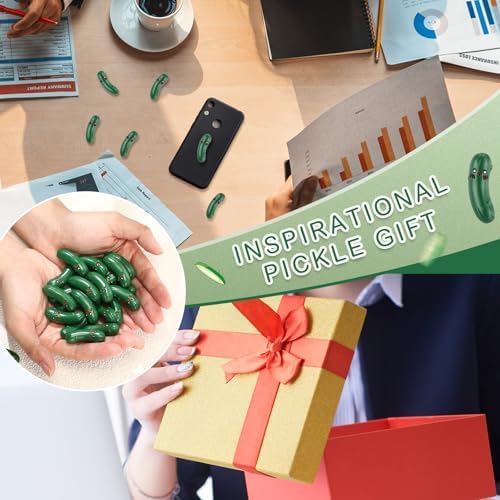 200 Pcs Cute Pickle Artificial Decor for Home Office