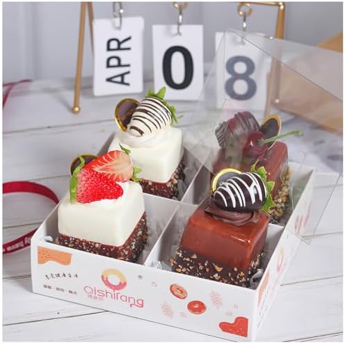 4PCS Realistic Artificial Cupcakes Set for Decorations