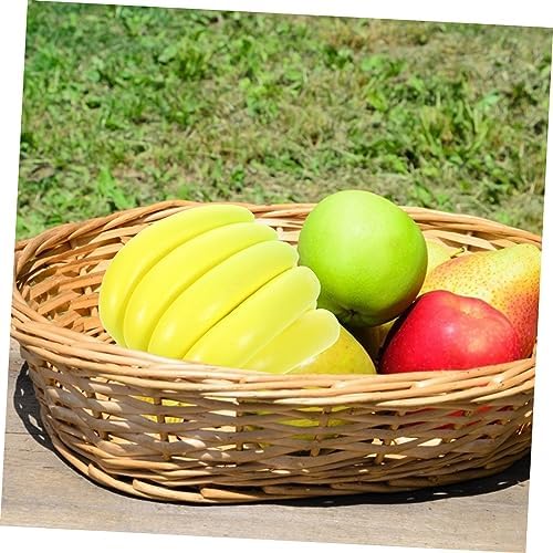Unomor Realistic Banana Bunch Artificial Fruit Decor
