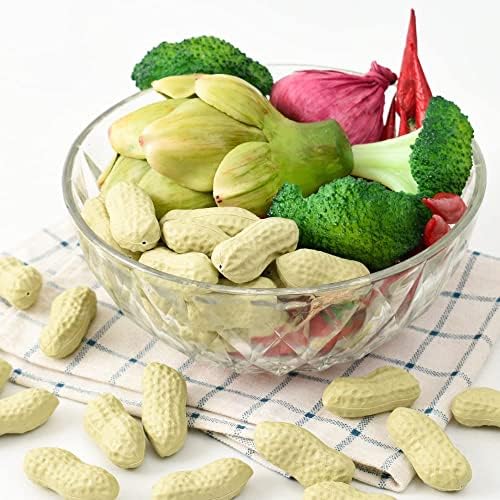 Artificial Peanuts for Home Kitchen Decor and Teaching 50PCS