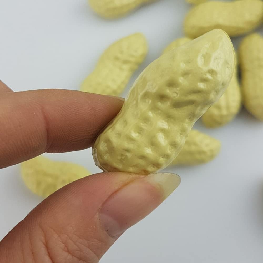 QWEQWE 50 Pcs Artificial Peanut Decor Prop