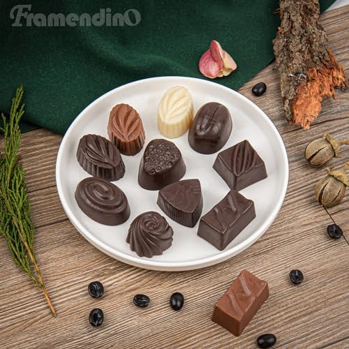 Framendino 24 Pack Artificial Chocolate Display Models