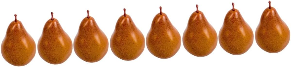 DECHOUS 8 Pcs Artificial Pear and Pineapple Decorations
