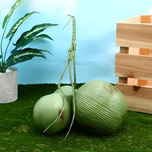 Artificial Coconuts for Farmhouse and Tropical Decor