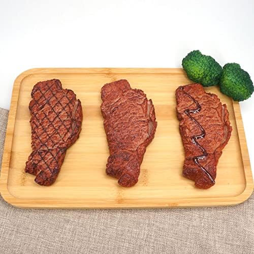 GiftYou Realistic Grilled Steak Food Display