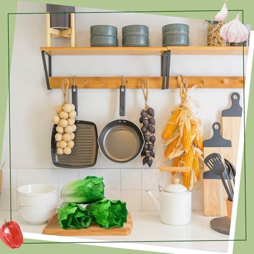 Zeyune 4 Pcs Artificial Lettuce for Home Kitchen Decor