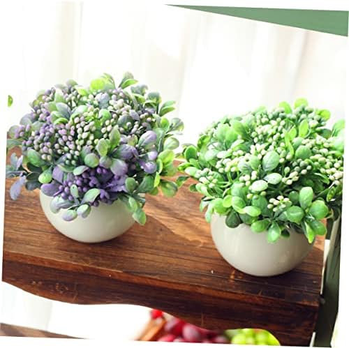 PRETYZOOM 5pcs Artificial Berries for Home Decoration