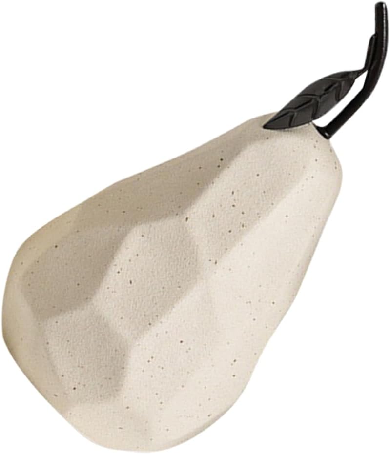 PRETYZOOM Ceramic Fruit Art Decor Sculpture Ornament