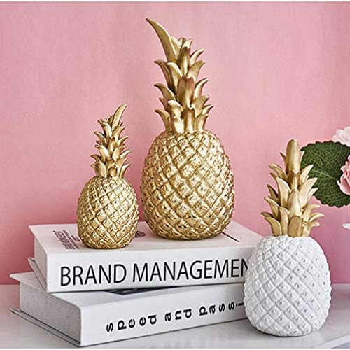 Yardwe Resin Pineapple Artificial Fruit Ornament