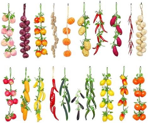 Artificial Hanging Fruit Vegetable Garland for Home Decor