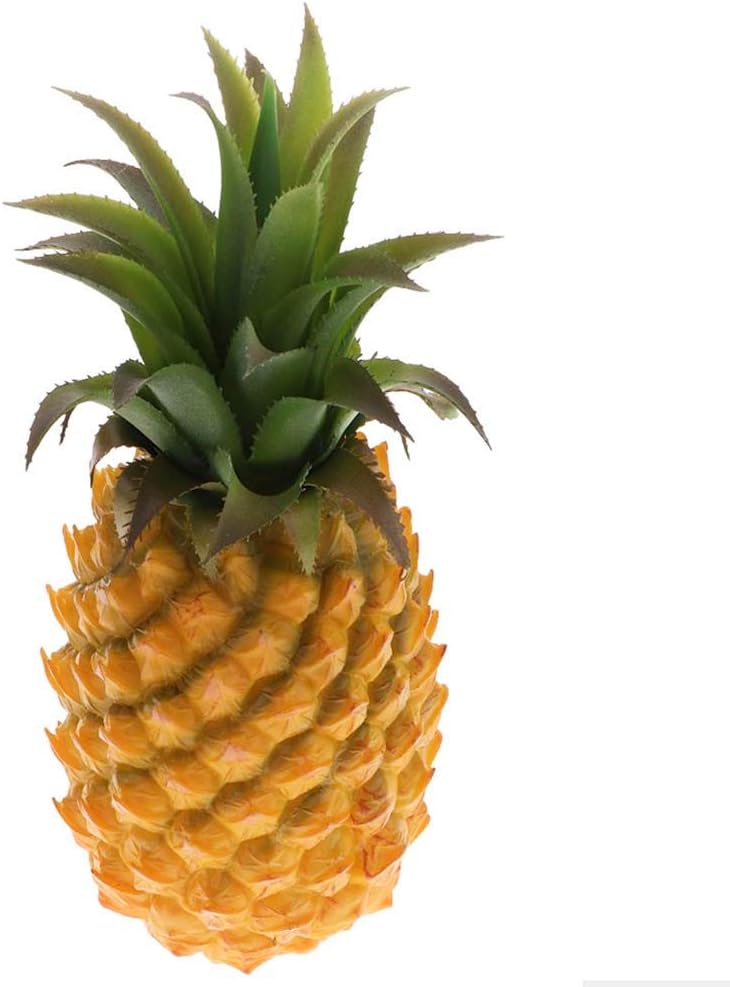 Yarrkc 12 Inch Artificial Pineapple Decor Ornament