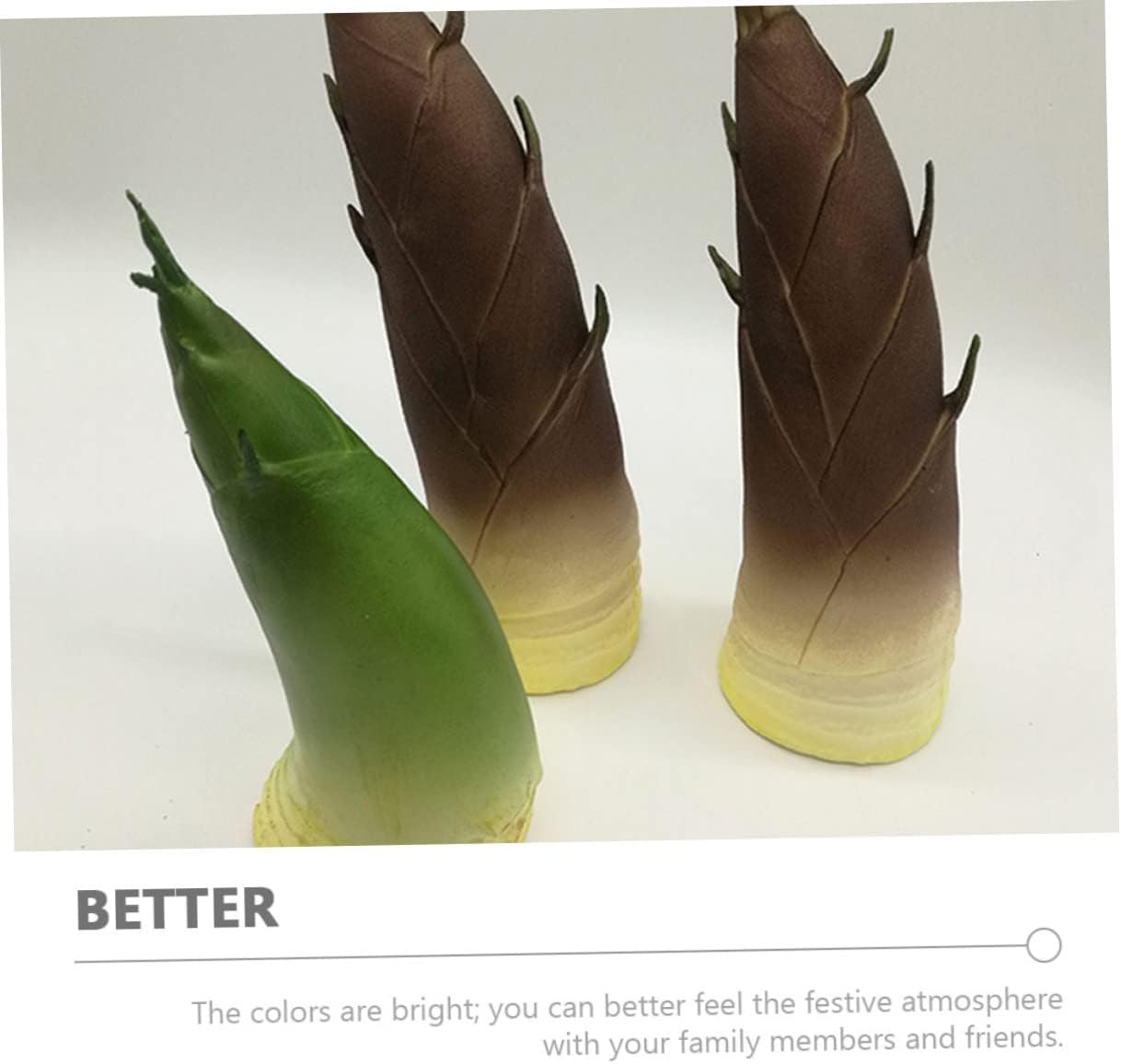 Realistic Fake Vegetable Models for Spring Decoration