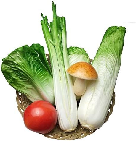 Lorigun Artificial Celery Sticks 2Pcs for Kitchen Decor