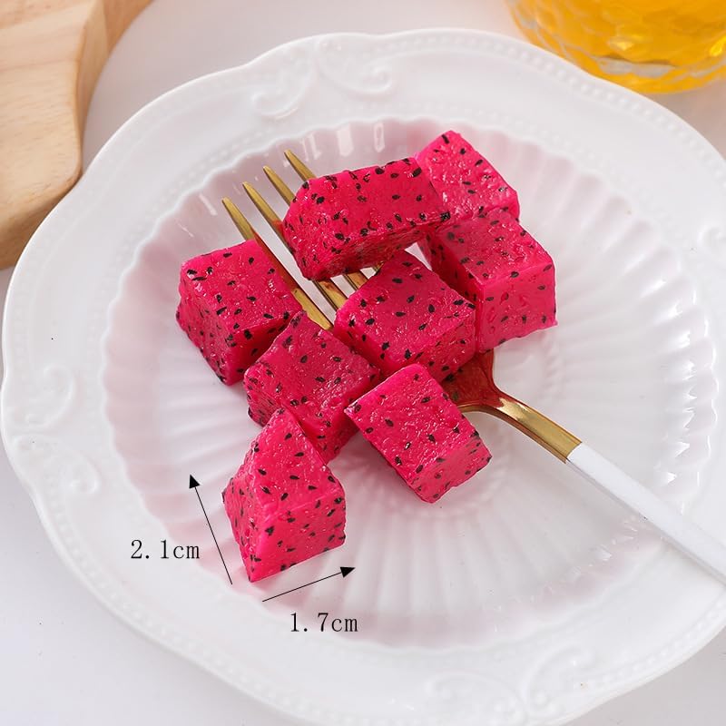 Namzi Artificial Fruit Set 20pcs Plastic Fruit for Decor
