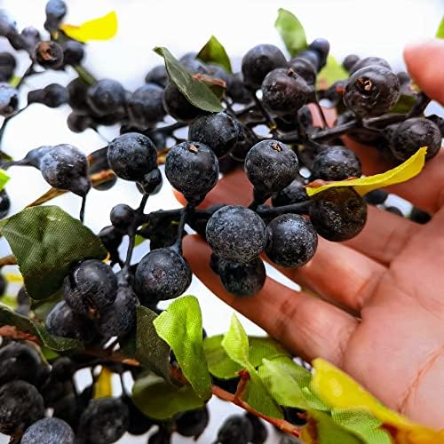 M2cbridge 2 Pcs Artificial Blueberry Christmas Picks
