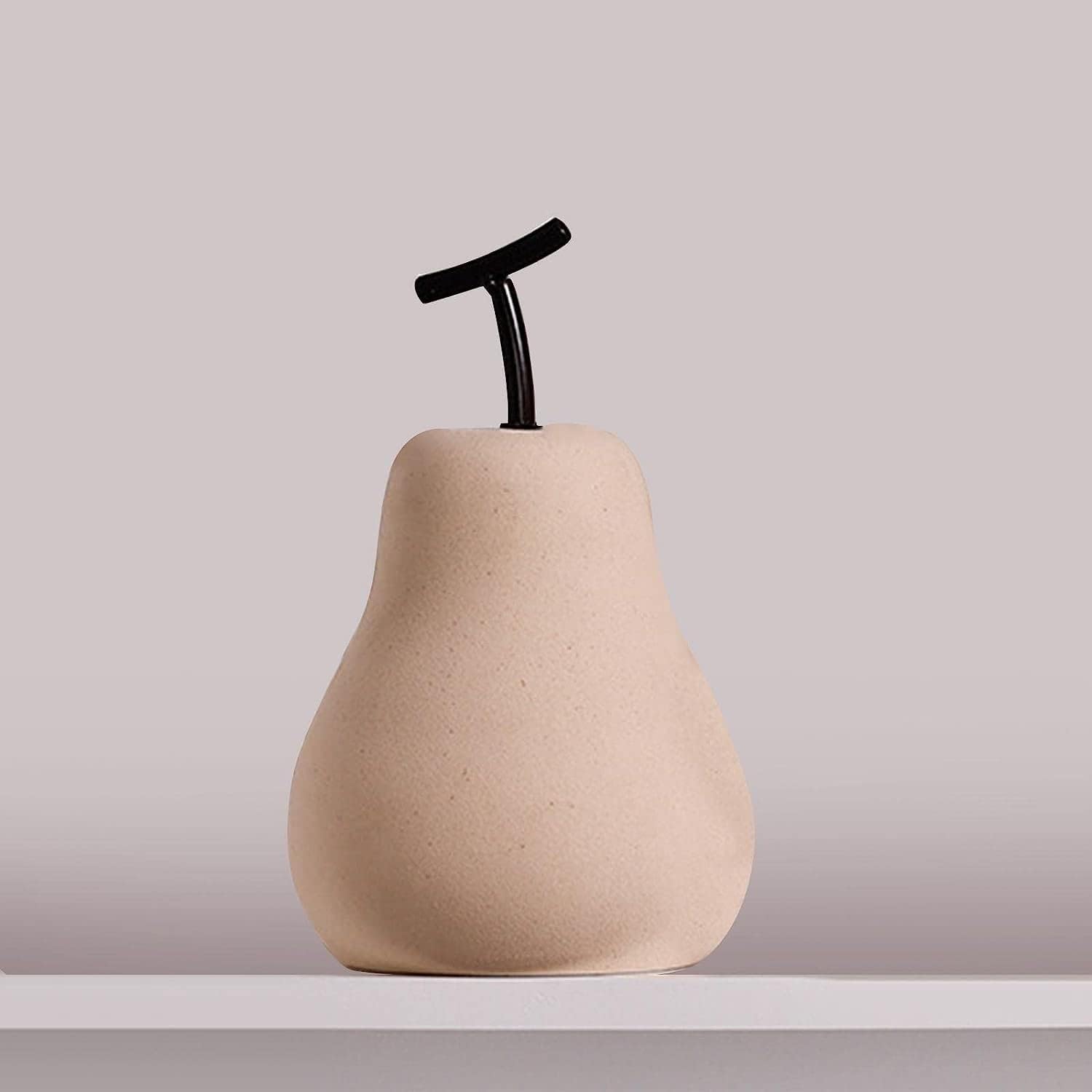 Garkria Ceramic Pear Figurine Artificial Fruit Decoration