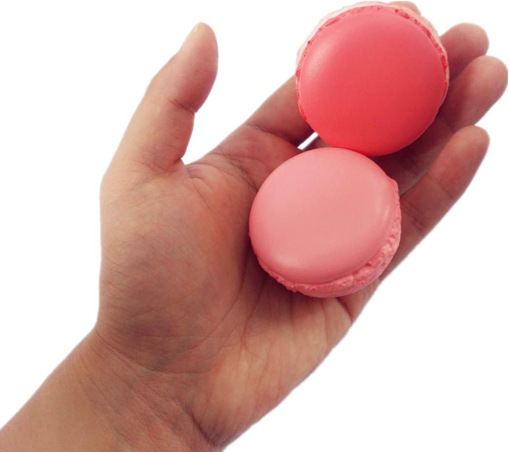 Veronica Pink Artificial Macaron Decorations