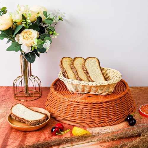4pcs Realistic Artificial Bread Set for Home Bakery Display