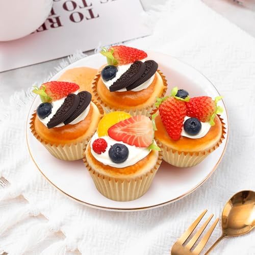 Realistic Artificial Cupcake Models 6Pcs Set