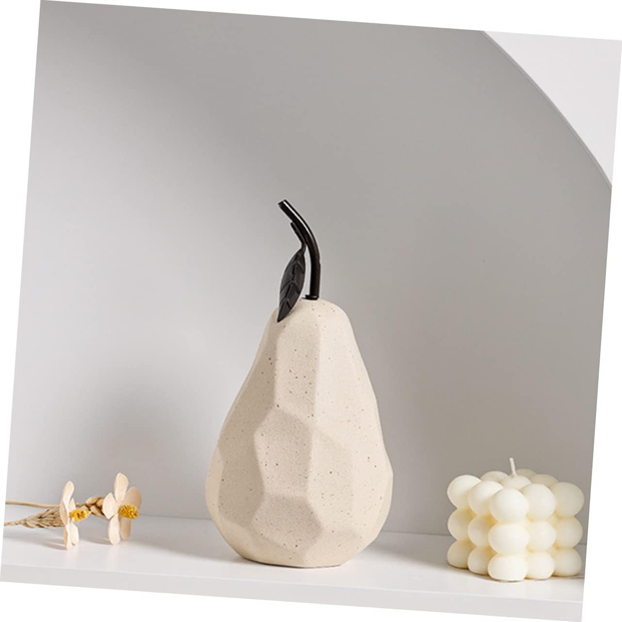 STOBAZA Ceramic Fruit Decor Pears Sculpture Desktop Ornament