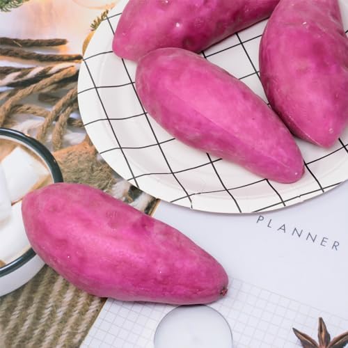 Honbay 4PCS Realistic Sweet Potato Decorations