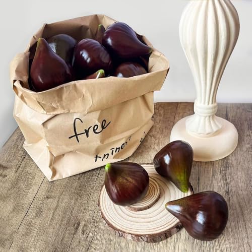 Lovmeety 5Pcs Artificial Figs for Home Decor Display