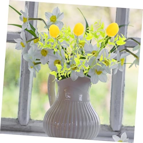 6pcs Lifelike Foam Lemon Cuttings for Home Decor