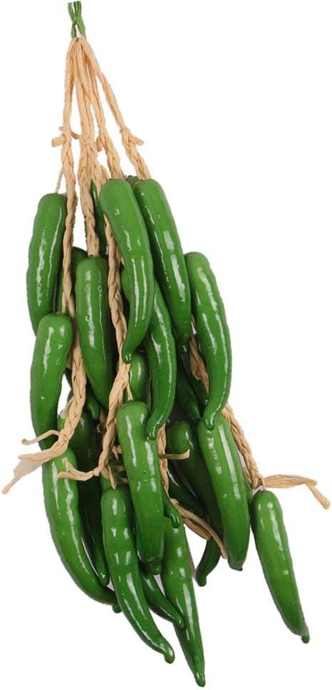 5x 6 Artificial Fruits and Vegetables Kitchen Wall Decor