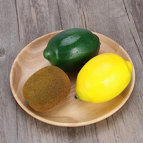 IMIKEYA 4pcs Artificial Fruit Decor Set