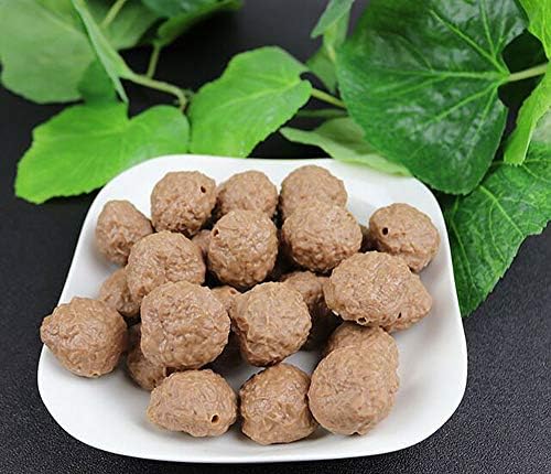 10Pcs Artificial Beef Meatballs for Photography and Decor