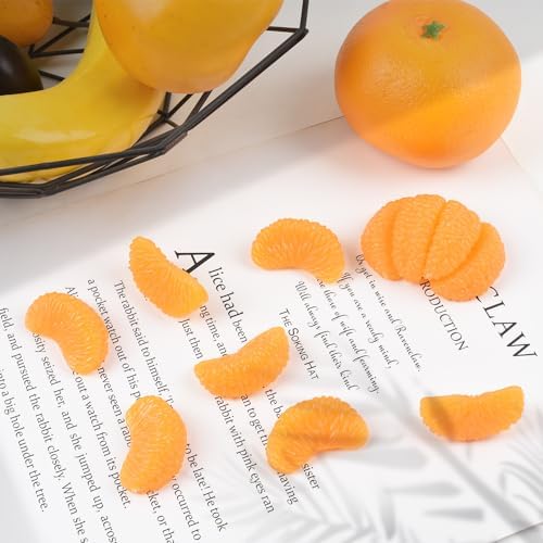 HUIANER Artificial Orange Slices 12Pcs Decor Set