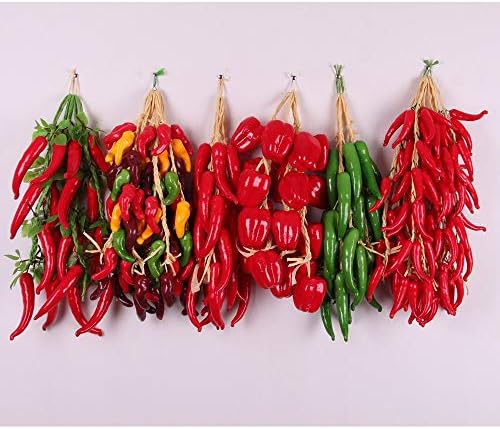 5x 6 Artificial Fruits and Vegetables Kitchen Wall Decor 1
