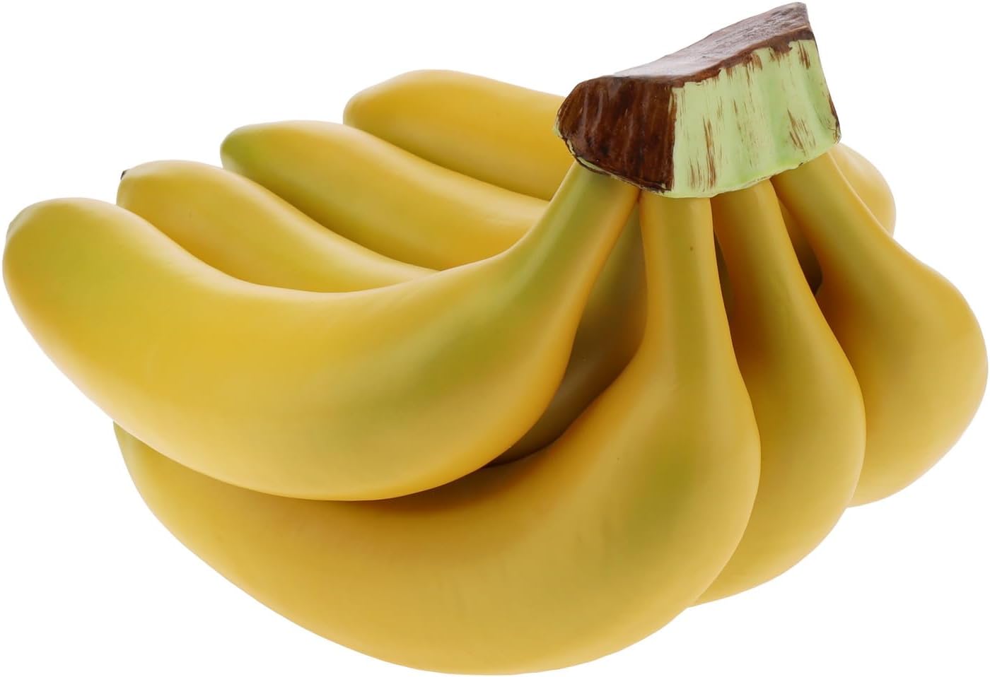 Woration Realistic Artificial Banana Bunch Display