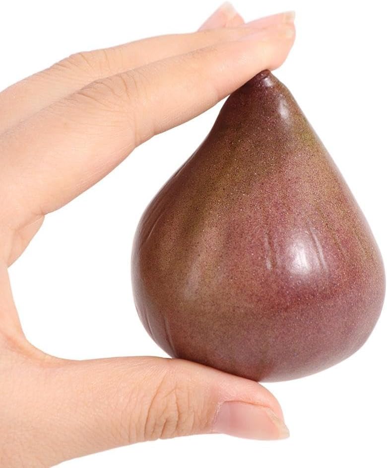 Leadigol Artificial Fig Decoration Set 6PCS Lifelike Fig Photography Props