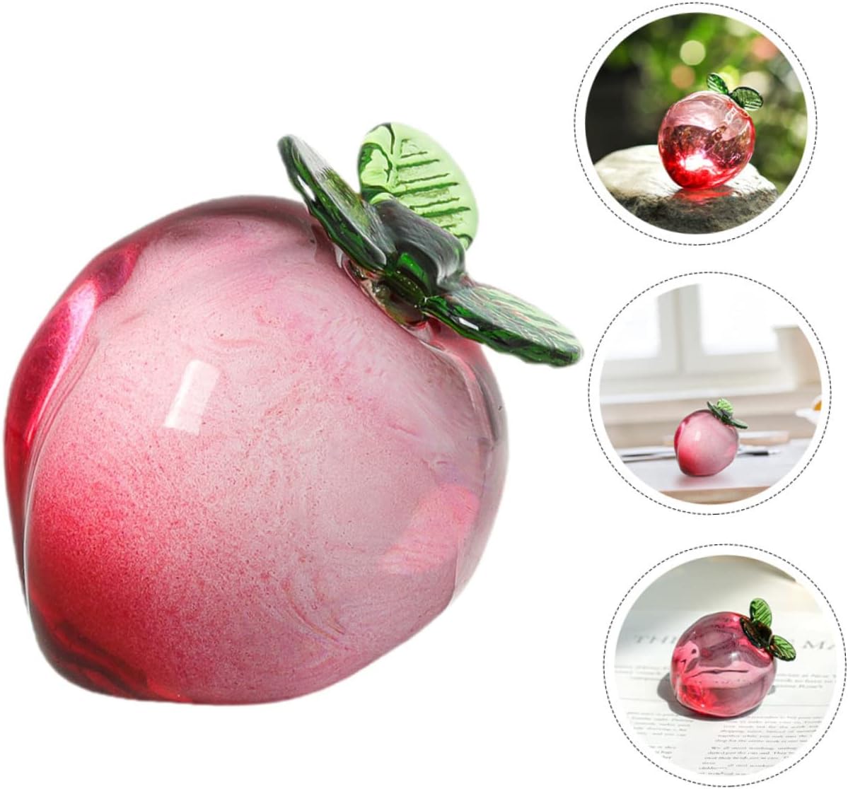 Lifelike Peach Artificial Fruit for Home and Kitchen Decor