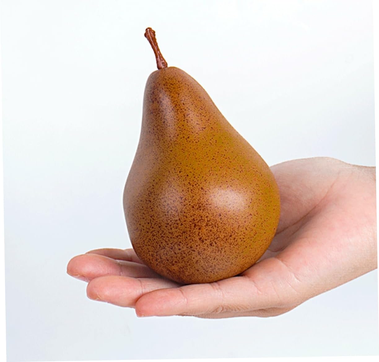 Cabilock 2Pcs Lifelike Faux Pear Ornaments
