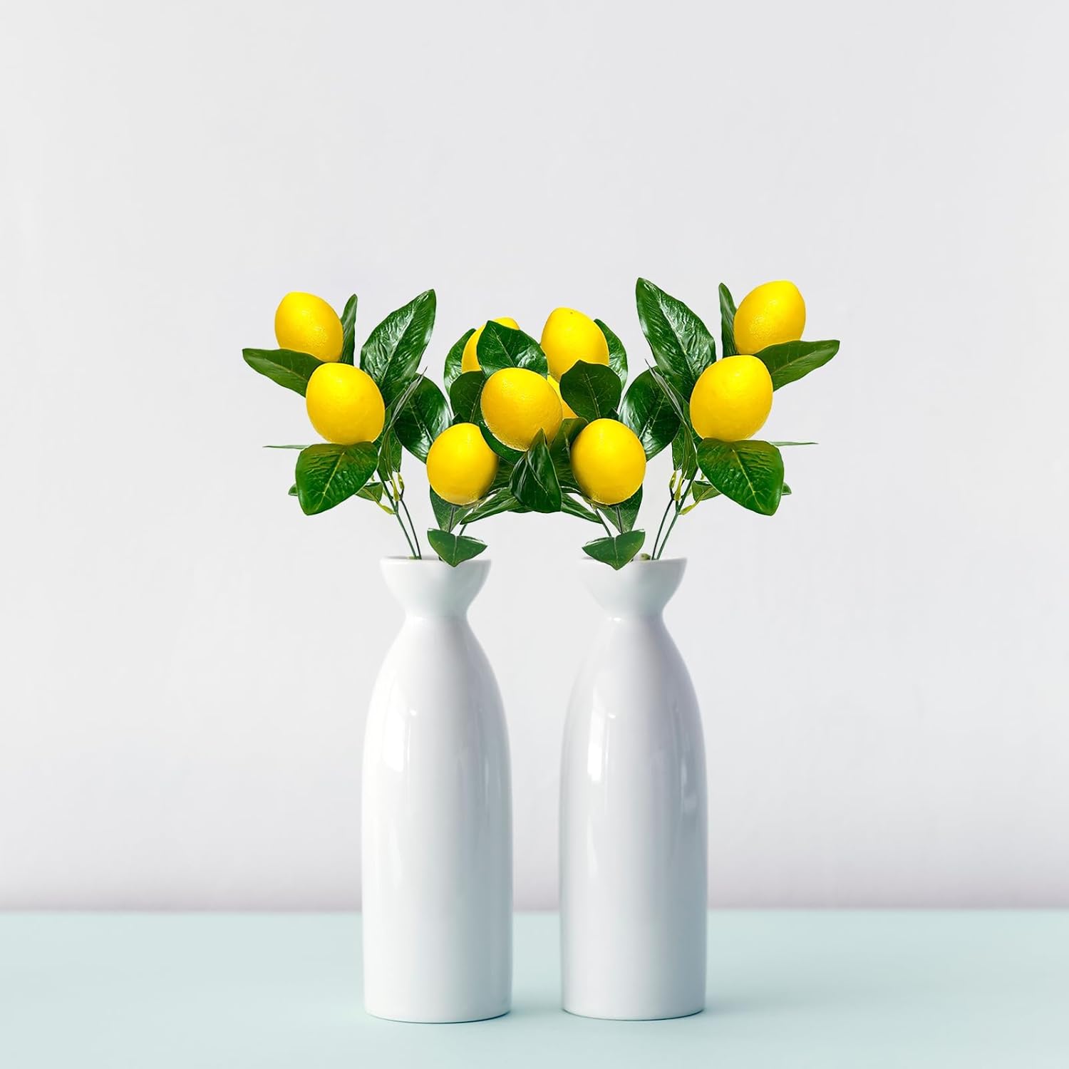 3pcs Artificial Lemon Branches for Home Decor