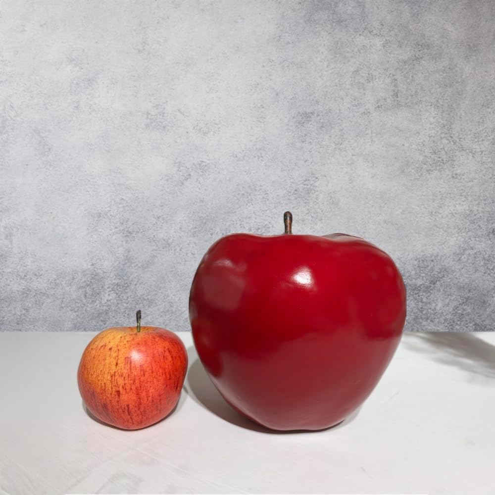 Flora Bunda 6 Inch Artificial Shiny Apple Centerpiece 1