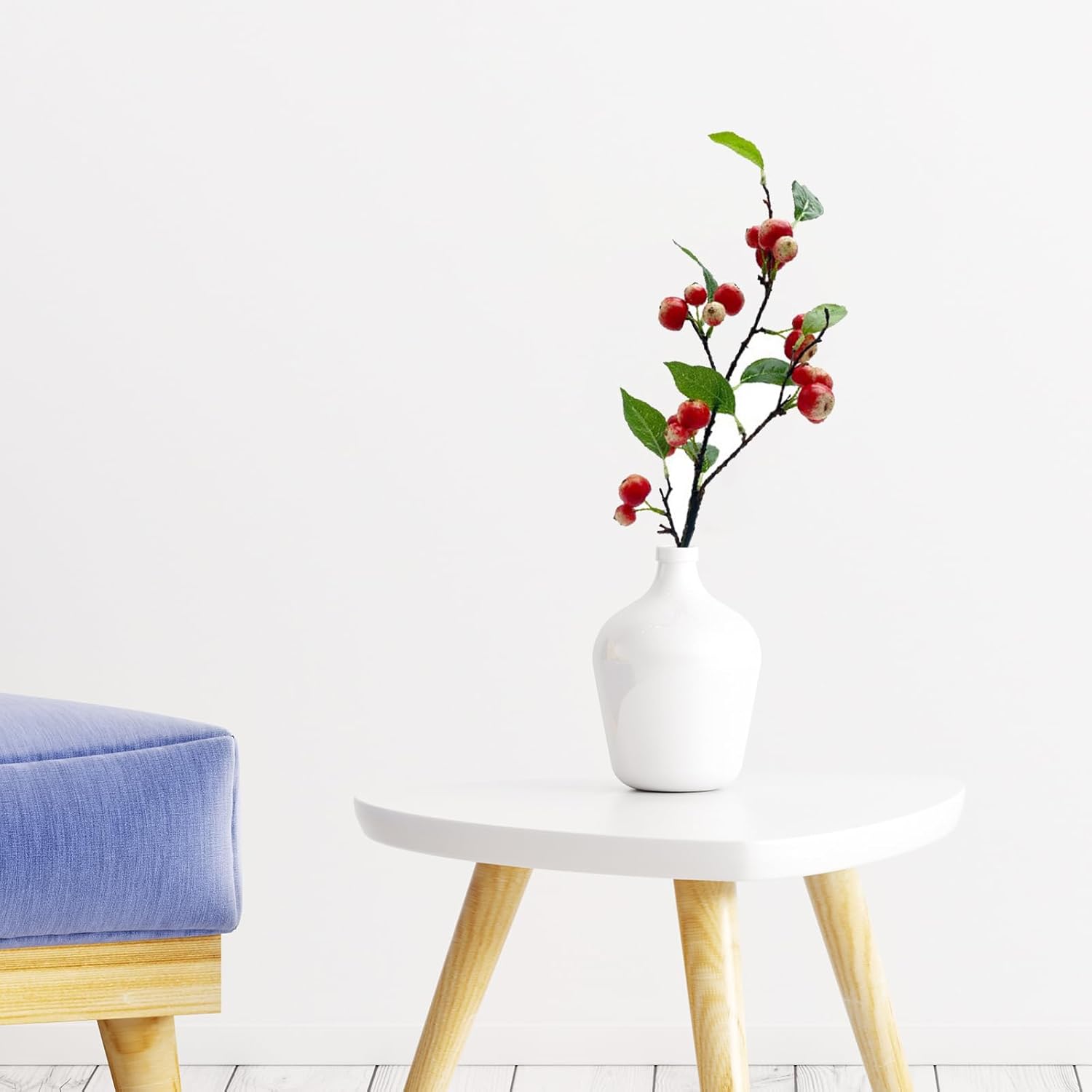Realistic Artificial Apple Branches with Green Leaves