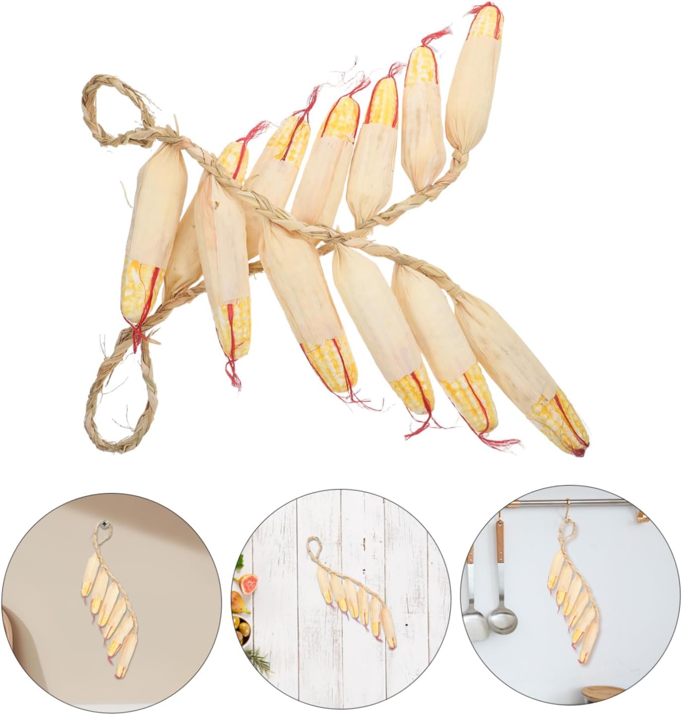 IMIKEYA Artificial Corn Skewers Set of 2