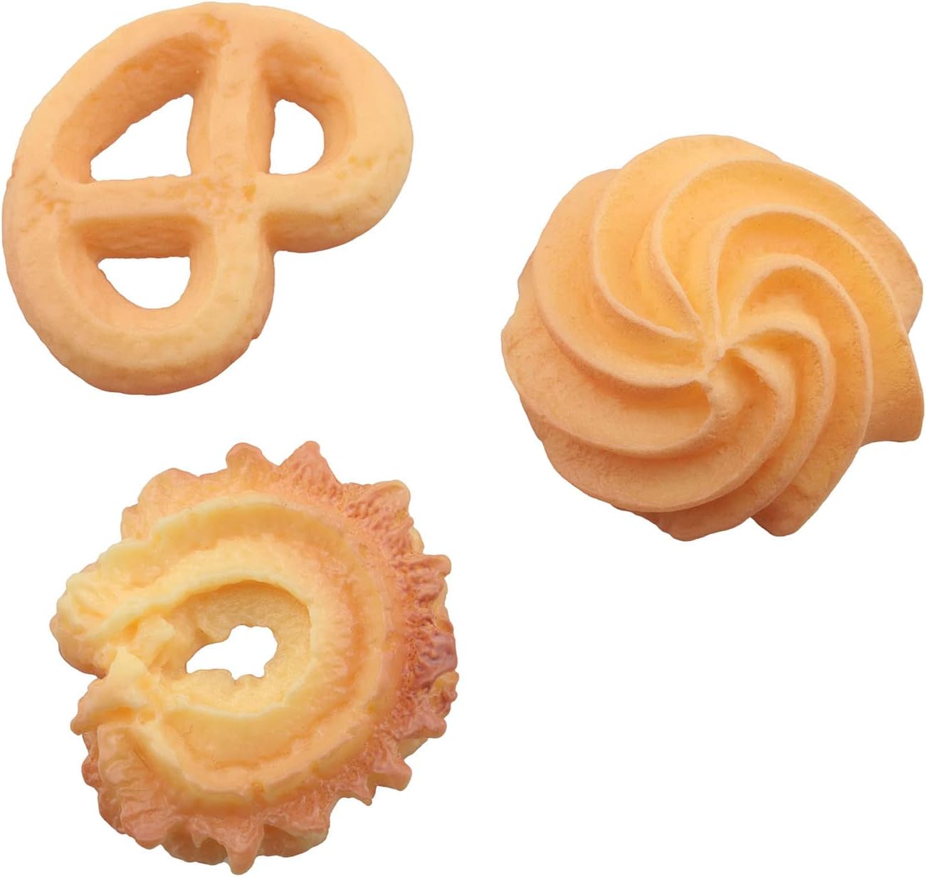 TAODAN 12pcs Artificial Cookies for Kitchen and Home Decor