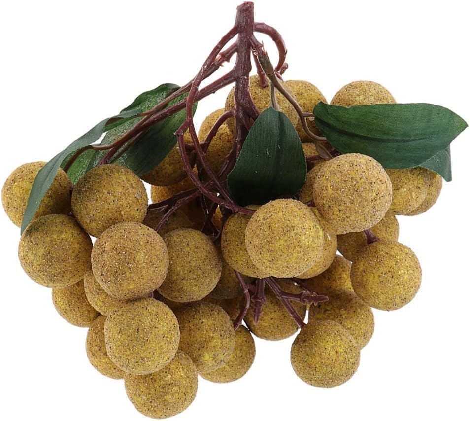 Joylern Artificial Longan Model Lifelike Fruit Ornament