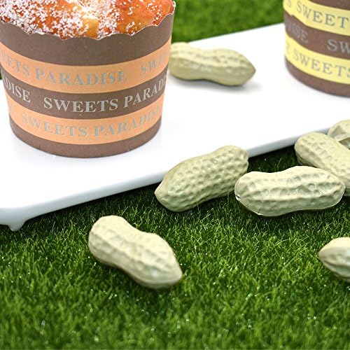 Artificial Peanuts for Home Kitchen Decor and Teaching 50PCS