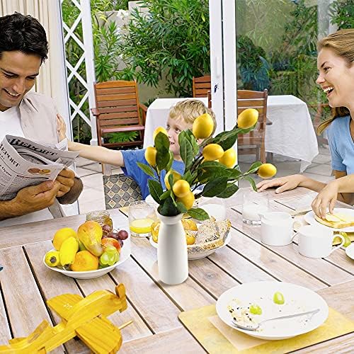 Artificial Lemon Branch for Vase Home Party Decor