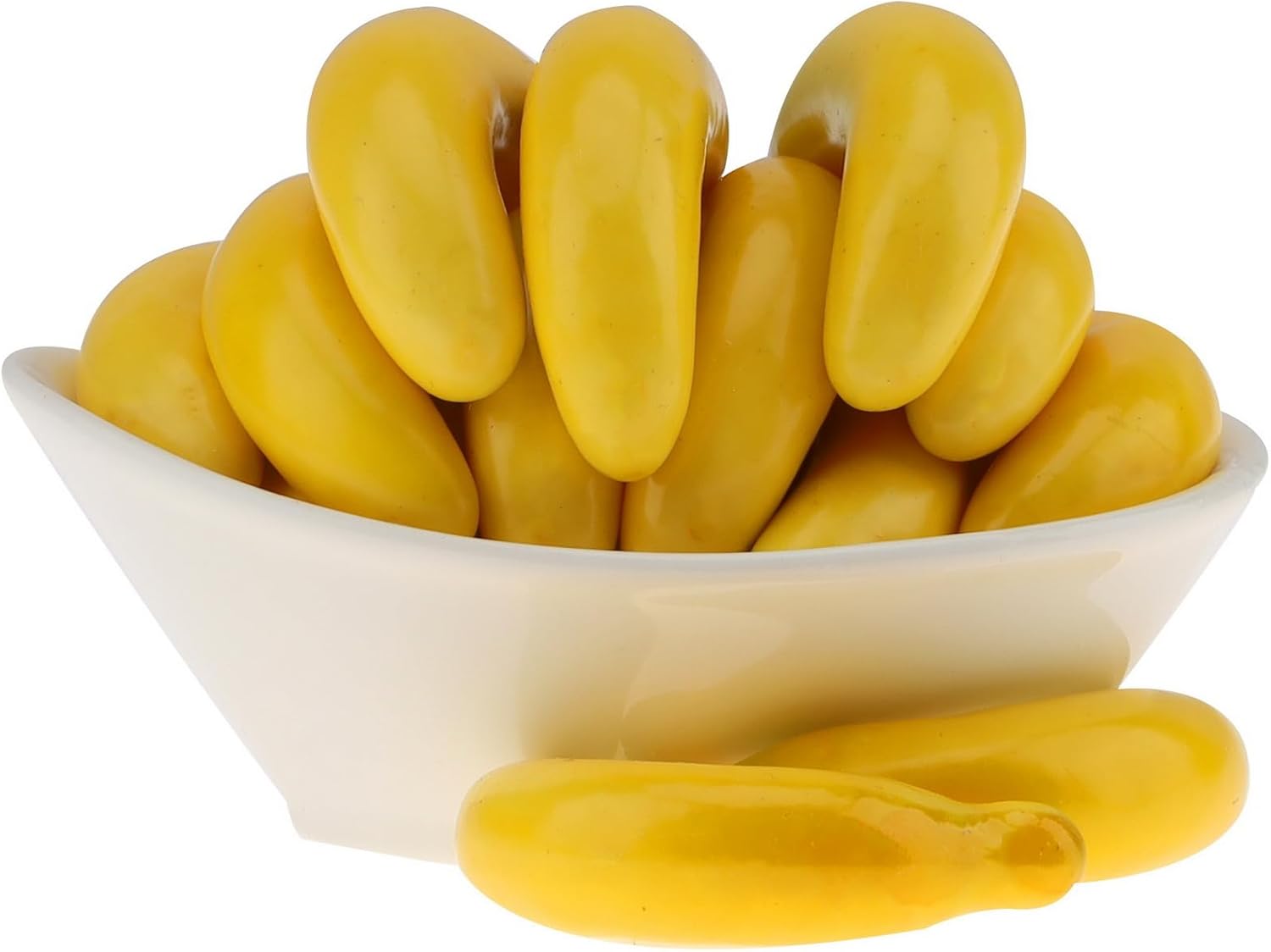 Gresorth 25pcs Lifelike Mini Banana Artificial Decoration